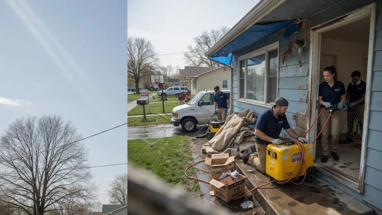 Basement Flood Cleanup in Lucas, IA near me